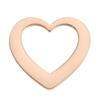 Amazon mais vendido acessórios de amor faça você mesmo oco ins pêssego coração pulseira pingente gravado anel de amor joias acessórios