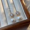 Joyas Aitong Personalizadas Moda Coreana Femenina Chapado en Oro Pendientes Pequeños de Bombilla Perla Pendientes Elegantes de Gama Alta Pendientes