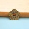 Artesanías Metálicas al por Mayor Material de Latón 5cm Cobre Puro Longevidad y Prosperidad Flor de Ciruelo Moneda de Cobre Moneda Antigua
