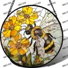 Adornos Colgantes Decorativos de Vidrio de Color Transfronterizos, Decoraciones para Paredes y Ventanas, Captadores de Luz, Regalos para el Día de la Madre, Regalos de Cumpleaños