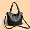 Bolsa Tote Transfronteiriça, Grande Capacidade, Bolsa de Mão em Couro Macio para Mulheres, Simples e Versátil, Bolsa de Ombro de Luxo, Atacado de Comércio Exterior