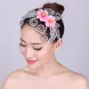 Jiaozhou Yangko tocado abanico apertura danza plaza danza cuadrada tocado de plaza danza clásica folclórica latina actuación de danza cuadrada por Mai Taibao