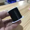 Linha de pesca não elástica com contas vermelhas linha de cristal transparente fio preto fino linha de pesca dourada anel trançado boca envolvente