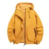 Chaqueta con capucha de Primavera y Otoño para Pareja 2026, Cortavientos, Impermeable, Resistente, Chaqueta de Senderismo para Exteriores para Hombres y Mujeres