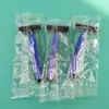 Afeitadora para cejas para mujer recortadora hoja de acero inoxidable de 3 capas vello de piernas vello de axilas depiladora manual navaja de afeitar paquete individual