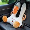 Almohada para Dormir en Coche para Niños, Cojín para Asiento Trasero, Almohada de Soporte para Cuello para Viajes Largos, Almohada para Dormir para Adultos, Almohada para Cuello de Coche