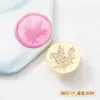 Serie original de sello de laca grabado en relieve plano sello de laca cabeza de sello de latón fabricantes liquidación al por mayor