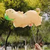 Novo Balão de Folha Grande de Desenho Animado Duoyang com Clipe, Balão Infantil de Clipe de Desenho Animado para Barracas de Rua