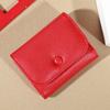 Billetera Corta Nueva para Mujer Triple Multifuncional Billetera Pequeña a la Moda Mini Estilo Coreano Estudiante Monedero Tarjetero para Mujer