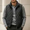 Chal Casual de Hombre 3D Transfronterizo Amazon Otoño/Invierno 2026, Cálido, Grueso, Forrado de Felpa, Chaleco Casual Acolchado