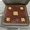 Cojín Transpirable para Asiento de Esterilla Cojín para Silla de Oficina con Computadora Asiento de Coche Verano Bambú Fresco para Mahjong Taburete de Estudiante Cojín Fresco para Asiento
