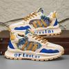 Sapatos Masculinos Transfronteiriços Estação Europeia 2026 Nova Primavera Versáteis Sapatos Casuais de Solado Grosso Juventude Retro Esportivos Sapatos de Pai