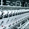 Hilo de overlock de hilado en caliente 150D/36F gris, teñido en masa con color uniforme, adecuado para costura de overlock, 500g