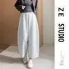 Pantalones de chándal grises con estampado floral y pernera curva para mujer, diseñados para cubrir las caderas y crear un efecto adelgazante, nuevo estilo 2026, adecuados para primavera, otoño y verano, longitud cropped, pantalones balloon deportivos para mujer