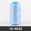 Hilo de coser Custom 402, carrete grande de 3500 yardas, hilo para máquina de coser de alta velocidad, hilo de poliéster multicolor para uso doméstico, hilo arcoíris