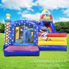 Castillo Inflable Temático del Espacio, Brincolín Comercial para Niños, Combinación de Tobogán Acuático Inflable, Equipo de Diversión al Aire Libre