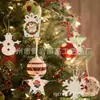 Manualidades Navideñas - Decoraciones Navideñas de Madera DIY Círculos de Madera para Manualidades Centros de Mesa