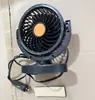 Ventilador de carro poderoso carro grande caminhão de vento 24 volts refrigeração 12v pequeno pão carro duplo - cabeça ventilador elétrico