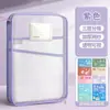 Bolsa de assunto em L transfronteiriça, bolsa de documentos em malha de camada dupla, bolsa de mão para livros, bolsa com zíper para lição de casa de estudante, bolsa com zíper