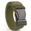 Em estoque cinto de nylon masculino fivela de plástico cinto de treinamento militar cinto tático para atividades ao ar livre cinto casual para calças esportivas atacado