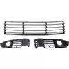 Adecuado para 01-05 Volkswagen Passat B5.5 marco de luz antiniebla marco de luz antiniebla red inferior rejilla de luz antiniebla parachoques viento