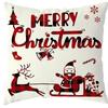 As Capas de Almofada Estampadas de Linho Mais Quentes da Amazon para o Natal e Inverno, Decorações Fofas para Sofá, Venda Direta da Fábrica