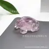 Artesanato Esculpido em Cristal Fluorita Natural de Sapo Enfeites Decorações de Cristal Esculpido para Desktop Venda por Atacado em Estoque