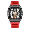 Nuevo Reloj de Barril con Forma de Comercio Exterior Transfronterizo Reloj de Moda Deportiva para Hombre Venta al por Mayor Reloj de Cuarzo Impermeable Luminoso Reloj para Hombre