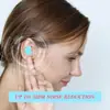 Tapones para oídos de silicona para dormir para adultos, grandes, para dormir, súper insonorizantes, reducción de ruido, antirruido e impermeables, en caja