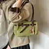 Bolso de Mano Nicho Estilo Coreano para Mujer 2025 Otoño e Invierno Nuevo Retro Esmerilado Hombro Axila Bolso Tote de Alta Gama