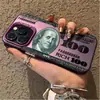 Funda de teléfono estilo retro euro y dólar americano para iPhone 16, cubierta protectora con patrón creativo de billetes de dólar, funda anti-caídas 15pro