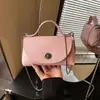 Bolso Mini Caja de Lujo Nicho Estilo Coreano, Bolso Clásico Simple de Cuero Genuino para Mujer, Bolso Pequeño Cruzado, Bolso para Teléfono de Piel de Vaca
