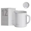 Taza de acero inoxidable 316 transfronteriza con tapa, 12 oz, taza de café elegante, taza de leche para oficina, taza de té
