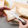 Comercio Exterior Queso Mantequilla Cuchillo Esparcidor Esparcidor de Pan Acero Inoxidable Mini Cuchillo Cuchillo para Comida Occidental Cuchillo y Tenedor para Fruta Postre