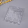 Transparente PET Blister Suporte Interno Bateria Dobrada Caixa de Embalagem Atacado Produto Digital Forrado Embalagem Externa Logotipo impresso