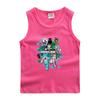 Chaleco para niños, camiseta de verano para niños, elegante, fina, sin mangas, ropa exterior, ropa para niños pequeños y medianos, entrega de una pieza