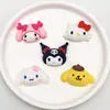 Lindos Dibujos Animados Serie Sanrio Tarjetas Pequeñas y Medianas Zapatos Croc Accesorios DIY Ropa y Accesorios para Zapatos Infantiles Parches de Resina