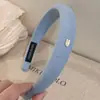 Diadema de Estilo Fresco de Lujo Ligero, Diseño de Esponja Fina, Accesorio para el Cabello de Gama Alta, Diadema de Colores para Mujeres, Venta al por Mayor, Diadema de Corona Alta para Lavarse la Cara