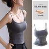 Camisola Estilo Caricatura para Mujer, Nuevo Modelo Verano 2026, Prendas de Abrigo con Copas Integradas, Top sin Mangas para un Look Sexy