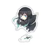 Merchandising de Anime Demon Slayer Llavero Acrílico Soporte Transparente de Doble Cara Colgante Decoración Zenitsu