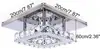 Luz de techo de cristal LED transfronteriza luz cuadrada para pasillo luz para porche iluminación de entrada moderna simple luz para entrada de balcón