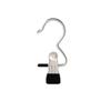 Tendedero de acero inoxidable antideslizante sin costuras para bebés, multifunción, con múltiples clips, ahorra espacio.