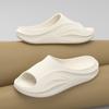 Pantuflas de verano para hombre, sencillas y de moda transfronterizas, nuevas, de EVA, con suela gruesa y suela elevada, sin cordones, para uso exterior.