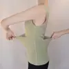 Nova regata térmica de veludo para mulheres com forro de fleece, bolso extra, bolso para bebê aquecido, regata sem costura, roupa íntima com aquecimento interno sem mangas