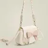 Bolso Bandolera para Mujer 2026 Nuevo Verano Versátil Bolso de Hombro Cruzado Nicho para Viajes Diarios Bolso Nube Bolso Bajo el Brazo para Mujer