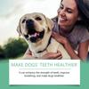 Polvo para limpiar los dientes de perro Yegbong fórmula suave protección de aliento fresco salud bucal de mascotas polvo para limpiar dientes