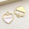 Colgantes Mixtos de 30 Corazones con Alas de Rosa de Aleación Esmaltada Accesorios para Joyería DIY Venta Caliente Transfronteriza