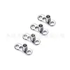 Unha de Implante Subcutâneo de Liga de Titânio F136, Unha de Implante Ósseo, Acessórios para Base de Unha, Joias para Piercing Corporal de Titânio G23