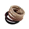 Elástico de cabelo estilo simples torcido, alta elasticidade, durável, espessado, elegante e versátil, adequado para rabos de cavalo, acessório de cabelo, faixa de cabeça, elástico