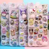 Pegatinas Squishy Temática de Durazno 3D para Niños Estampado de Dibujos Animados Lindas Decorativas de Alto Valor para Diario Animales DIY Alivio del Estrés